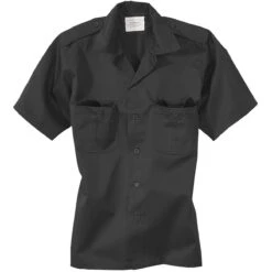 Surplus US Shirt Short Sleeve Black
