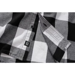 Brandit Half Sleeve Check Shirt White/Black 13 Brandit Half Sleeve Check Shirt White/Black -Brandit Store 4032 46 Brandit Half Sleeve Check Shirt WhiteBlack 05