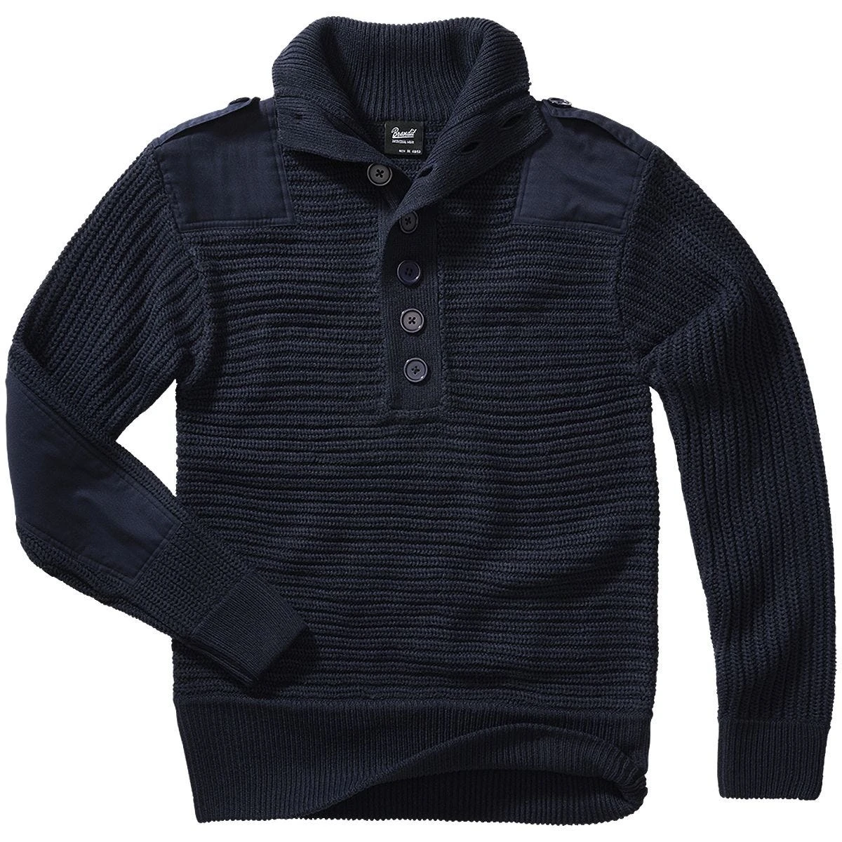 Brandit Alpin Pullover Troyer Navy 3 Brandit Alpin Pullover Troyer Navy