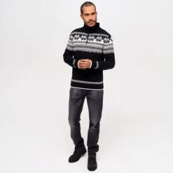 Brandit Troyer Norweger Pullover Black -Brandit Store 5029 2 Brandit Troyer Norweger Pullover Black 4 2