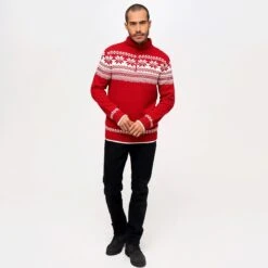 Brandit Troyer Norweger Pullover Red -Brandit Store 5029 38 Brandit Troyer Norweger Pullover Red 4 2