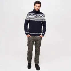 Brandit Troyer Norweger Pullover Navy -Brandit Store 5029 8 Brandit Troyer Norweger Pullover Navy 4 2