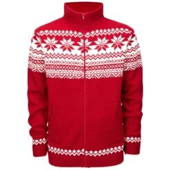 Brandit Cardigan Norweger Red