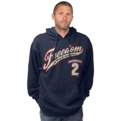7.62 Design 2nd Amendment Freedom Hoodie Navy Heather -Brandit Store 7.62Design2ndAmendmentFreedomHoodieNavyHeather 3