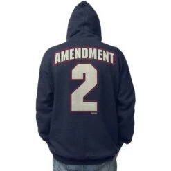 7.62 Design 2nd Amendment Freedom Hoodie Navy Heather -Brandit Store 7.62Design2ndAmendmentFreedomHoodieNavyHeather 4