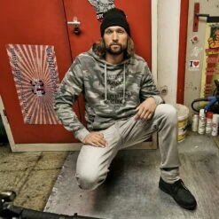 Brandit Motörhead Sweathoody Grey Camo -Brandit Store Brandit Motorhead Sweathoody Grey Camo 4 2