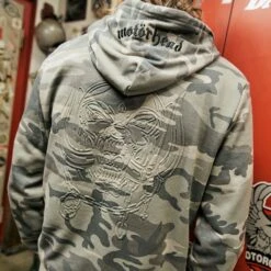 Brandit Motörhead Sweathoody Grey Camo -Brandit Store Brandit Motorhead Sweathoody Grey Camo 5 2