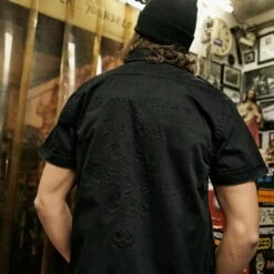 Brandit Motörhead Vintage Shirt 1/2 Sleeve Black -Brandit Store Brandit Motorhead Vintage Shirt 1 2 Sleeve Black 8 2