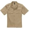 Brandit US Shirt Short Sleeve Beige -Brandit Store Brandit US Shirt Short Sleeve Beige
