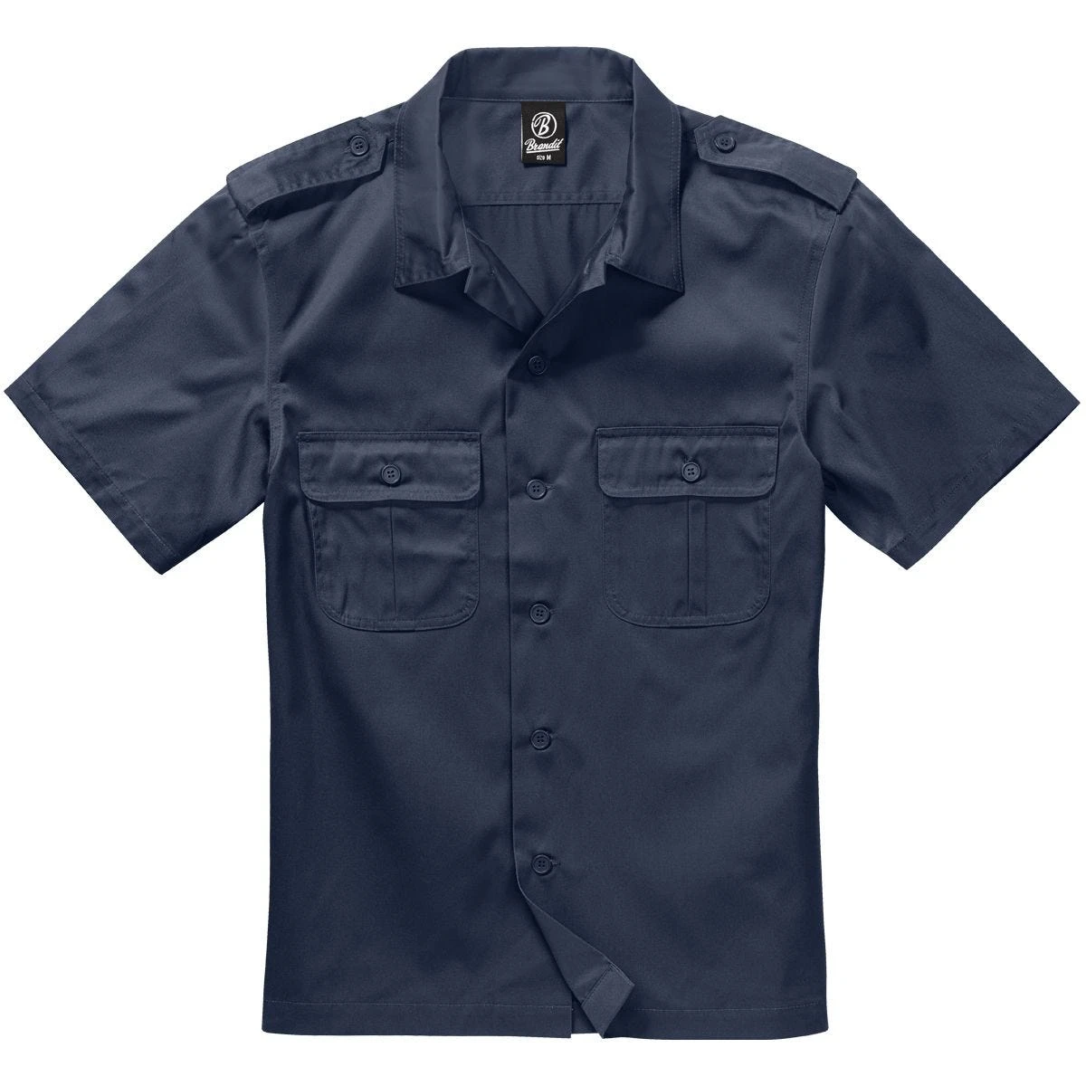 Brandit US Shirt Short Sleeve Navy 3 Brandit US Shirt Short Sleeve Navy
