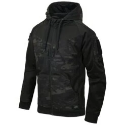 Helikon Rogue Hoodie Full Zip Black / MultiCam Black