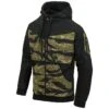 Helikon Rogue Hoodie Full Zip Black / Tiger Stripe -Brandit Store Helikon Rogue Hoodie Full Zip Black Tiger Stripe 1 2