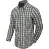 Helikon Covert Concealed Carry Shirt Foggy Grey Plaid -Brandit Store HelikonCovertConcealedCarryShirtFoggyGreyPlaid1 1