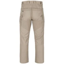 Helikon Hybrid Tactical Pants Polycotton Ripstop Khaki -Brandit Store Helikon Hybrid Khaki Back 01 4