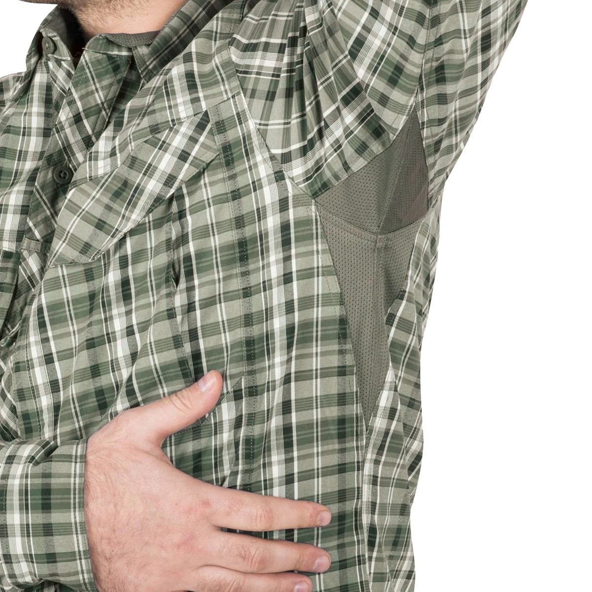 Helikon Defender Mk2 City Shirt Pine Plaid 6 Helikon Defender Mk2 City Shirt Pine Plaid - Image 4