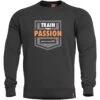 Pentagon Hawk Sweater Train Your Passion Black -Brandit Store Maxpedition Hawk Sweater BLACK TP 1200x1200 3