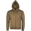 Mil-Tec Tactical Zipped Hoodie Dark Coyote -Brandit Store Mil Tec Hoodie DarkCoyote 01 1001x1001