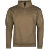Mil-Tec Tactical Sweatshirt With Zipper Dark Coyote 1 Mil-Tec Tactical Sweatshirt With Zipper Dark Coyote -Brandit Store Mil Tec Sweatshirt DarkCoyote 01 1001x1001