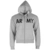 Mil-Tec US Army Gym Jacket Grey -Brandit Store Mil Tec US Army Gym Hoodie Jacket Grey 01 2
