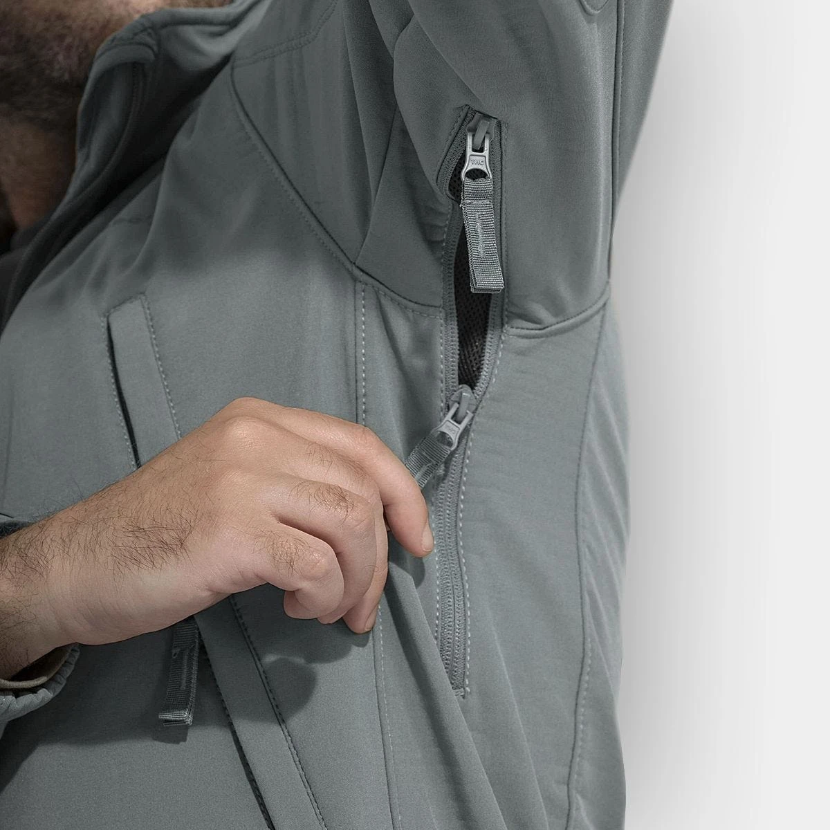 Pentagon Artaxes Softshell Jacket Wolf Grey - Image 3