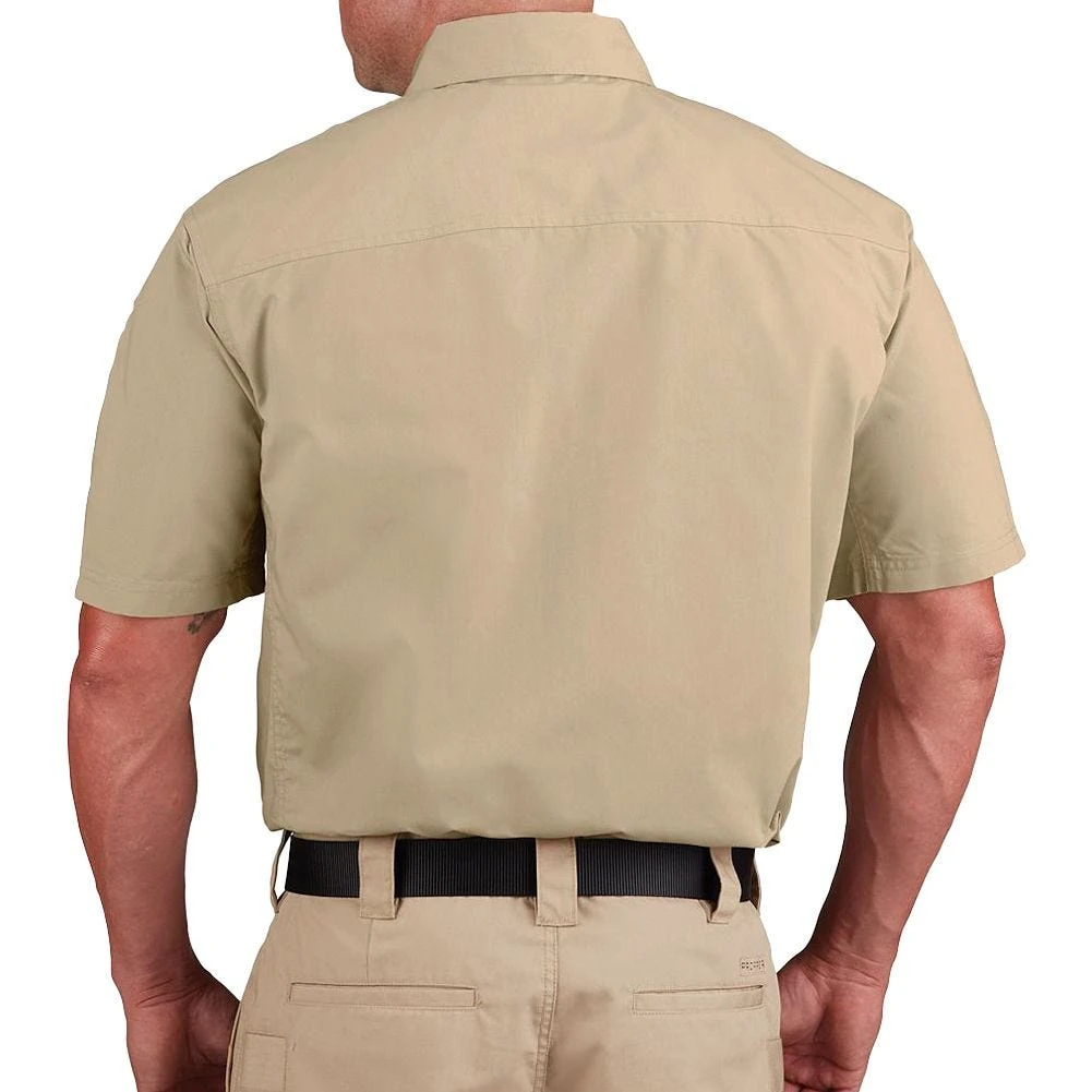 Propper Men's HLX Shirt Short Sleeve Khaki 5 Propper Men's HLX Shirt Short Sleeve Khaki - Image 3