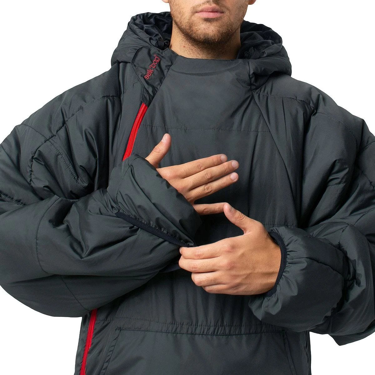 Selk'bag Lite 6G Sleeping Bag Suit Grey Fiery 8 Selk'bag Lite 6G Sleeping Bag Suit Grey Fiery - Image 6