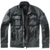 Brandit Colin Jacket Black -Brandit Store brandit colin biker jacket black 1