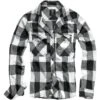 Brandit Check Shirt White / Black -Brandit Store brandit wear check shirt white black 1