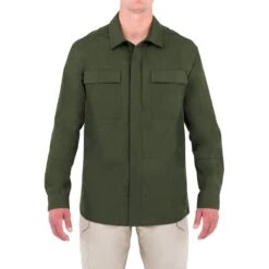 First Tactical Men's Specialist Long Sleeve BDU Shirt OD Green -Brandit Store first tactical MensSpecialistLongSleeveBDUShirt OD GREEN ALL 3 1