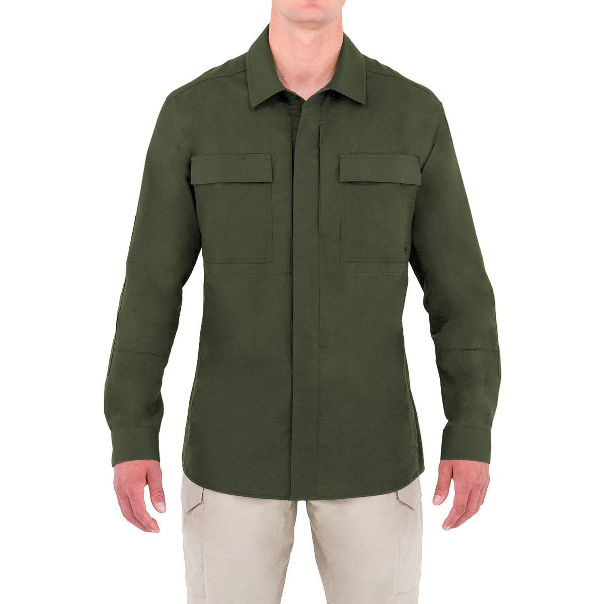 First Tactical Men's Tactix Long Sleeve BDU Shirt OD Green 6 First Tactical Men's Tactix Long Sleeve BDU Shirt OD Green - Image 4