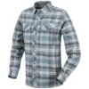 Helikon Defender Mk2 Pilgrim Long Sleeve Shirt Blue Plaid -Brandit Store helikon defender mk2 pilgrim shirt blue plaid 1