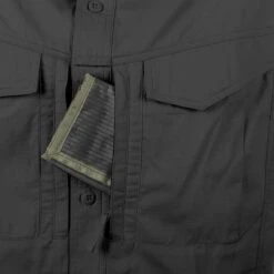 Helikon Defender Mk2 Short Sleeve Shirt Black 10 Helikon Defender Mk2 Short Sleeve Shirt Black -Brandit Store helikon defender mk2 short sleeve shirt black 4