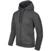 Helikon Urban Tactical Hoodie Full Zip Melange Black-Grey -Brandit Store helikon urban tactical hoodie melange black grey 001 5