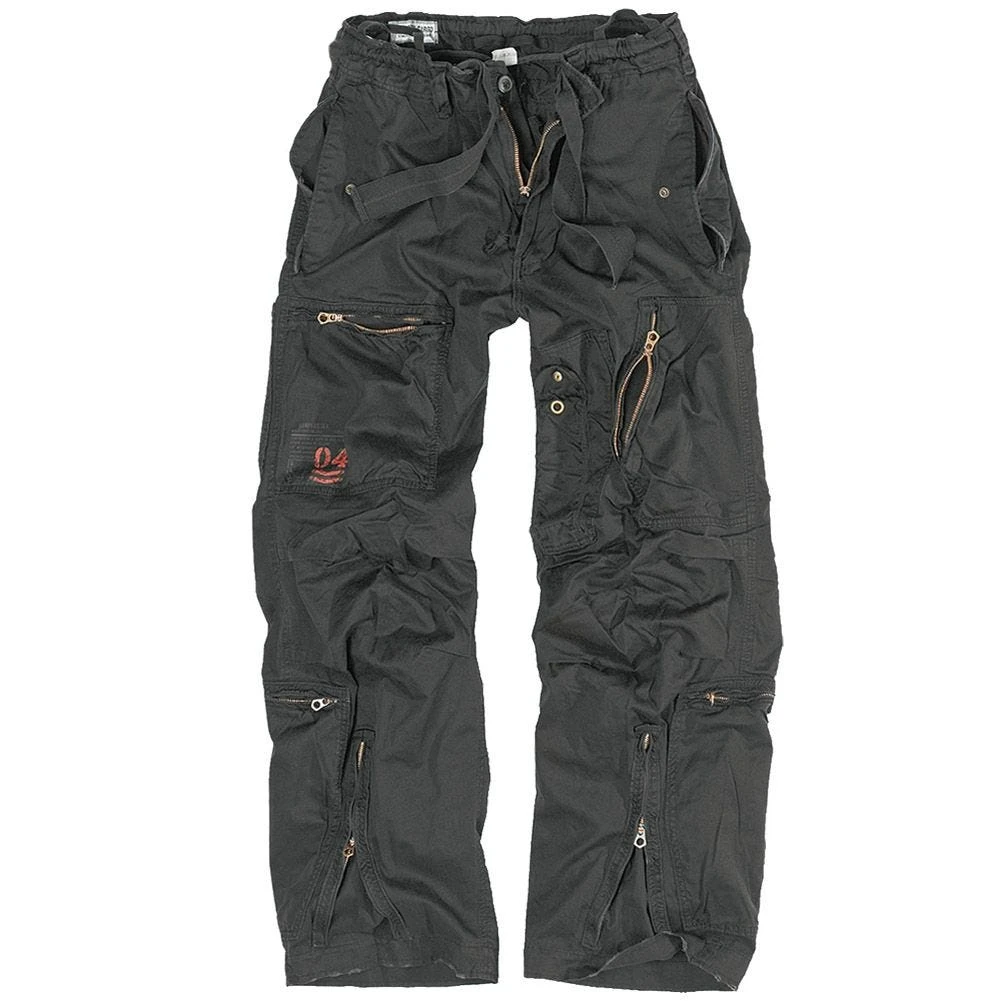 Surplus Infantry Cargo Trousers Black 3 Surplus Infantry Cargo Trousers Black