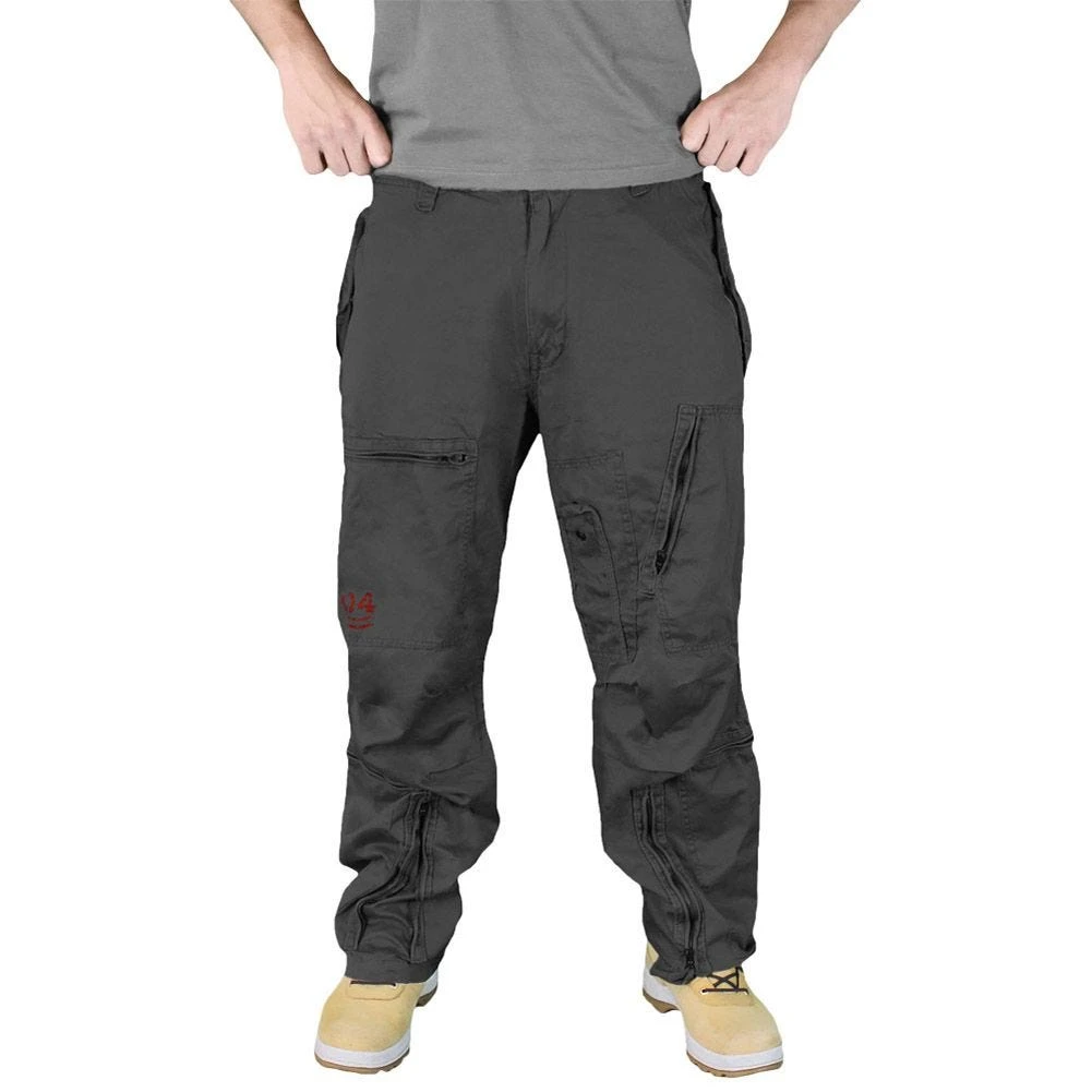 Surplus Infantry Cargo Trousers Black 5 Surplus Infantry Cargo Trousers Black - Image 3
