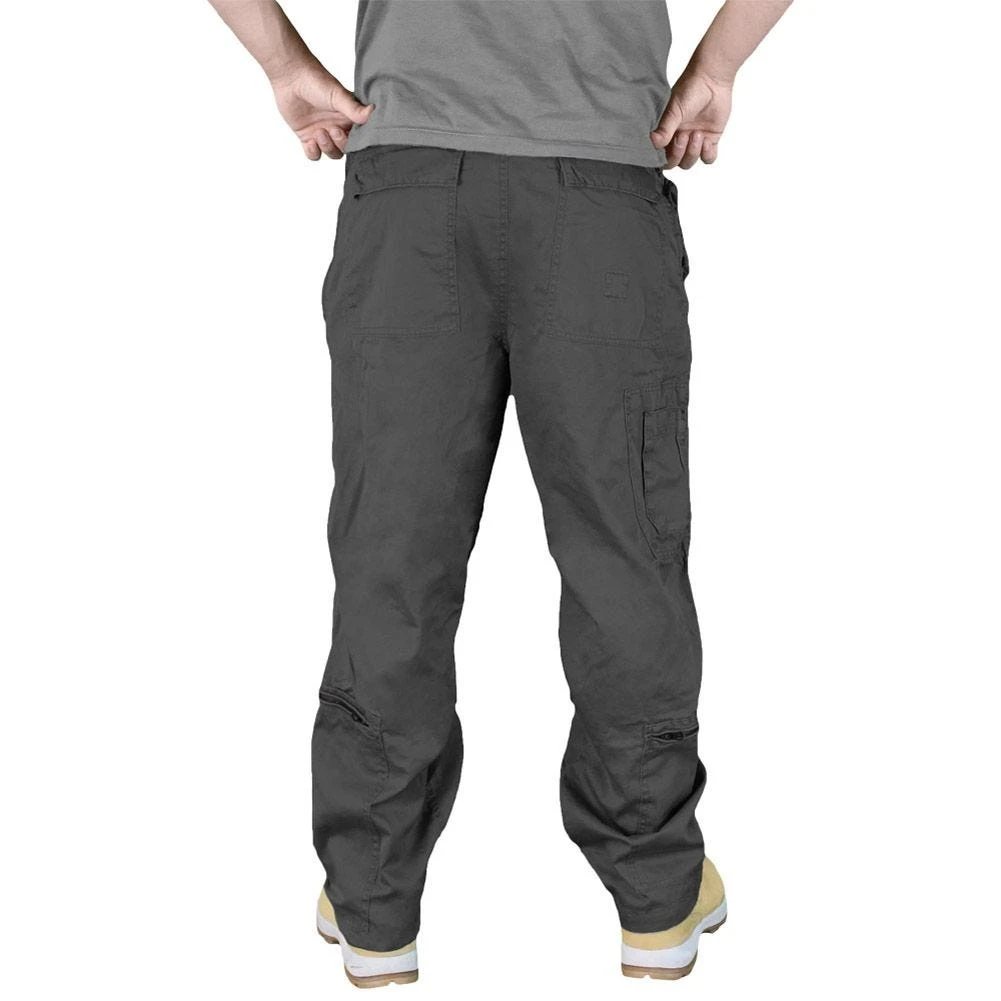 Surplus Infantry Cargo Trousers Black 7 Surplus Infantry Cargo Trousers Black - Image 5