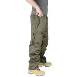 Surplus Infantry Cargo Trousers Olive -Brandit Store infantry cargo trousers olive 44 1