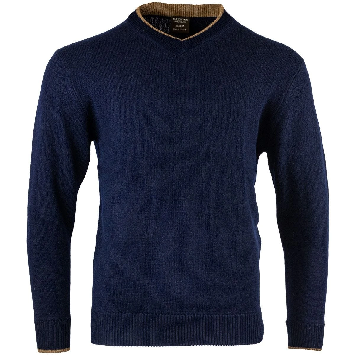 Jack Pyke Ashcombe V-Neck Pullover Navy 4 Jack Pyke Ashcombe V-Neck Pullover Navy - Image 2