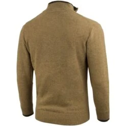 Jack Pyke Ashcombe Zip Neck Pullover Barley -Brandit Store jack pyke ashcombe zip neck pullover barley 2