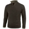 Jack Pyke Ashcombe Zip Neck Pullover Dark Olive -Brandit Store jack pyke ashcombe zip neck pullover dark olive 1 1