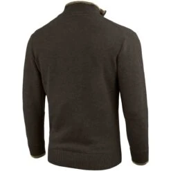 Jack Pyke Ashcombe Zip Neck Pullover Dark Olive 5 Jack Pyke Ashcombe Zip Neck Pullover Dark Olive -Brandit Store jack pyke ashcombe zip neck pullover dark olive 2a