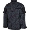 MFH ACU Ripstop Field Jacket Night Camo -Brandit Store mfh acu ripstop shirt hdt night camo 1 1