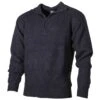MFH Navy Sweater Acrylic Navy Blue -Brandit Store mfh navy sweater acrylic navy blue 001