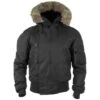 Mil-Tec N-2B Flight Jacket Black -Brandit Store mil tec n2b jacket black 1aaa 4