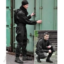 Mil-Tec SWAT Overall Black 9 Mil-Tec SWAT Overall Black -Brandit Store mil tec swat suit 2 1