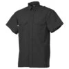 Fox Outdoor Short Sleeve Outdoor Shirt Black -Brandit Store outdoor shirt black 001 1