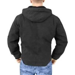 Surplus Stonesbury Jacket Black -Brandit Store surplus STONESBURY JACKET BLK 44