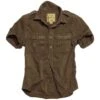 Surplus Raw Vintage Short Sleeve Shirt Brown -Brandit Store surplus raw vintage shirt short brown 11 1