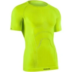Tervel Comfortline Shirt Short Sleeve Yellow Fluo