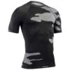 Tervel Optiline Light Shirt Short Sleeve Black/Light Grey